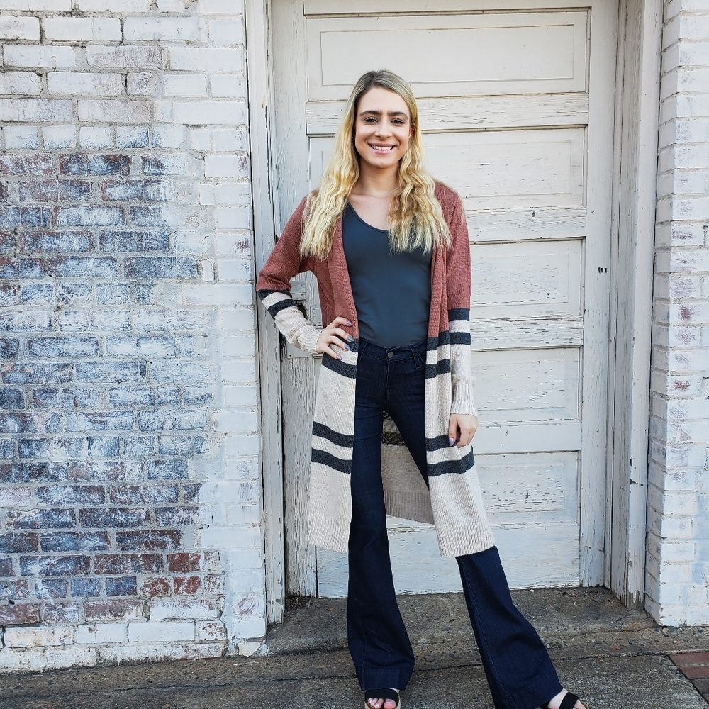 Contrast and Love It Cardigan
